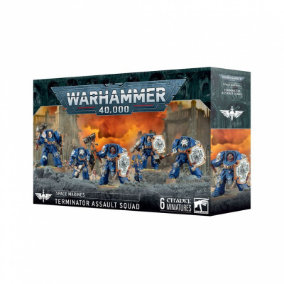 Figurine Warhammer 40.000 Warhammer 40.000 - Space Marines : Escouade d'Assaut Terminator