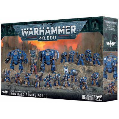 Figurine Warhammer 40.000 Warhammer 40.000 - Space Marines Battleforce : Force de Frappe Halo de Fer (Iron Halo Strike Force)