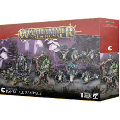 Figurine Warhammer Age of Sigmar Warhammer Age of Sigmar - Vils du Fielobscur: Saccage de Moit'gte (Gloomspite Gitz - Dankhold Rampage)