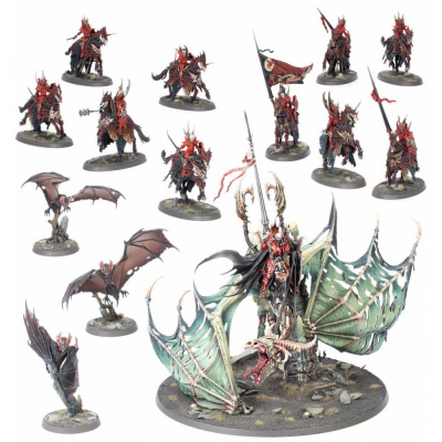Figurine Warhammer Age of Sigmar Warhammer Age of Sigmar - Seigneurs Ruinemnes: Lances du Fort Pourpre (Soulblight Gravelords - Lances of the Crimson Keep )