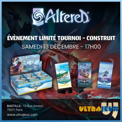 Evnements Altered Bastille - Tournoi Construit - Samedi 13 Dcembre 2025  17h00