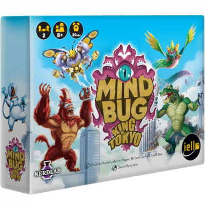 Jeu de Cartes Jeu  Deux Mind bug - King of Tokyo