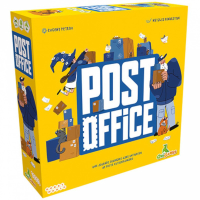 Jeu de Plateau en Famille Post Office