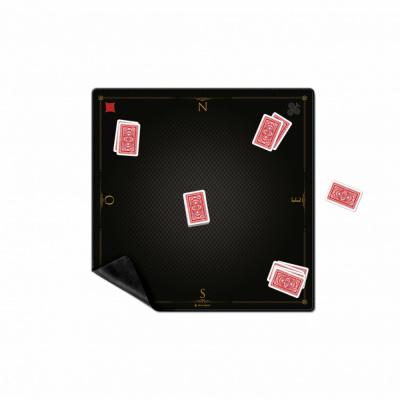 Tapis de Jeu Classique Tapis de jeux - Wogamat - 60x60 - Prestige Noir
