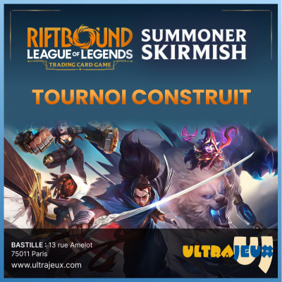 Ev�nements Riftbound Summoner Skirmish - Dimanche 21 D�cembre 2025 � 10h30 - Bastille