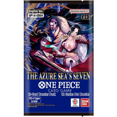 Booster Anglais One Piece Card Game OP14 - The Azure Sea's Seven