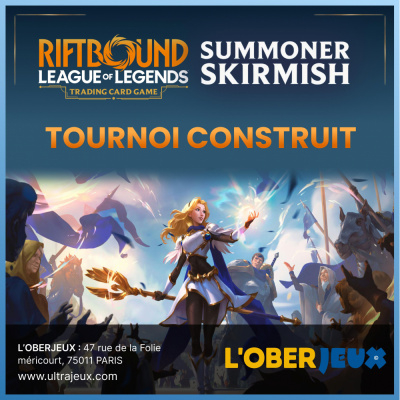 Ev�nements Riftbound Summoner Skirmish - Mardi 23 D�cembre 2025 � 19h00 - Oberkampf