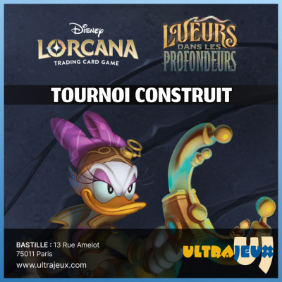 Ev�nements Lorcana Tournoi Construit Lorcana - Vendredi 2 Janvier 2025 � 19h00 - Bastille