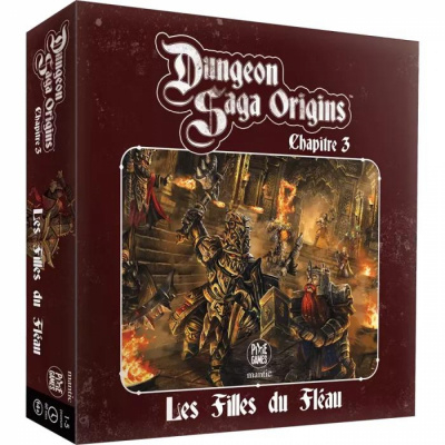 Jeu de Plateau Initi� Dungeon Saga Origins - Extension : Les Filles du Fl�au