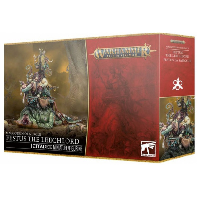 Figurine Warhammer Age of Sigmar Warhammer Age of Sigmar - Maggotkin of Nurgle : Festus la Sangsue (Festus the Leechlord)