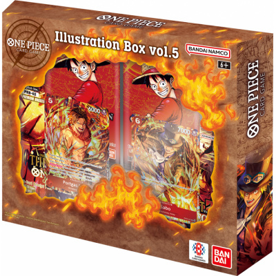Coffret 4 Boosters One Piece Card Game Illustration Box [IB-05] - Version Anglaise