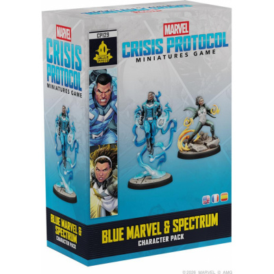 Figurine Marvel Crisis Protocol Marvel Crisis Protocol : Blue Marvel & Spectrum