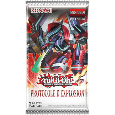 Booster Fran�ais Yu-Gi-Oh! Protocole d'Explosion