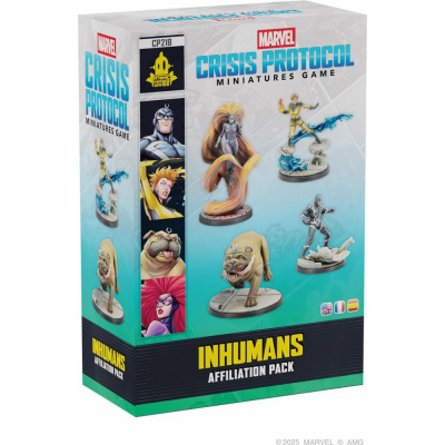 Figurine Marvel Crisis Protocol Marvel Crisis Protocol : Inhumain Affiliation Pack
