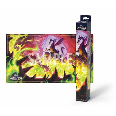 Tapis de Jeu Lorcana Playmat : Feu du Dragon