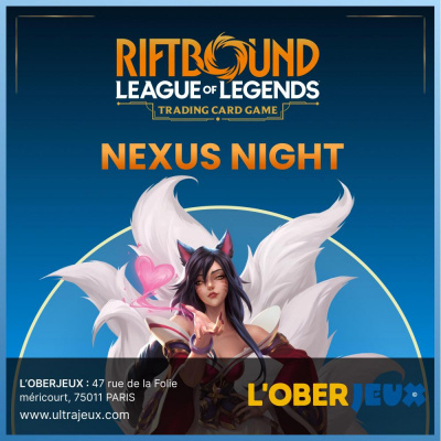 Ev�nements Riftbound Riftbound - Nexus Night - Mercredi 28 Janvier 2026 � 19h - Oberkampf