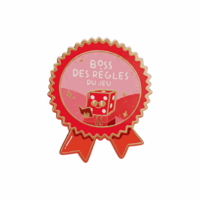   Pin's �maill� M�daille : Boss des R�gles