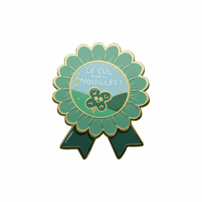   Pin's �maill� M�daille : Le Chanceux