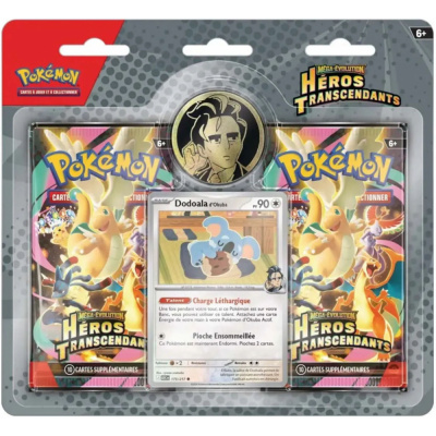Duopack 2 Boosters Pok�mon ME2.5 M�ga-�volutions - Heros Transcendants : Dodoala d'Okuba