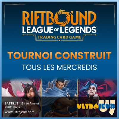 Ev�nements Riftbound Riftbound - Win a Proving Ground - Mercredi 4 f�vrier 2026 � 17h45 - Bastille