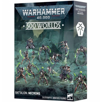 Figurine Warhammer 40.000 Warhammer 40.000 - 500 Worlds Battalion: Necrons