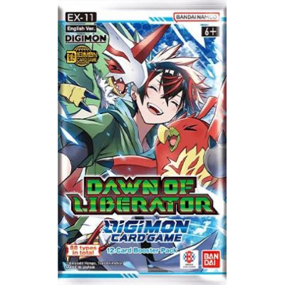 Booster Anglais Digimon Card Game Booster EX11 - Dawn Of Liberator