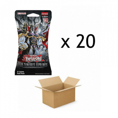 Cartons de 20 Boosters Yu-Gi-Oh! T�n�bres Supr�mes (Blister) - Carton de 20
