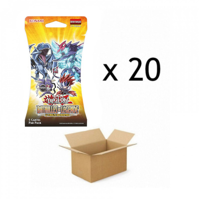 Cartons de 20 Boosters Yu-Gi-Oh! Le Tumulte des Monstres (Blister) - Carton de 20