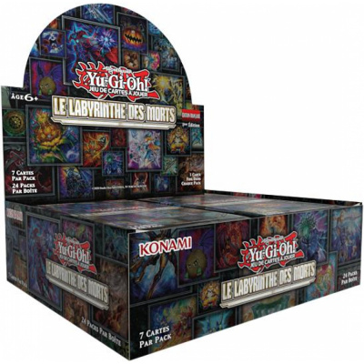 Boite de Boosters Fran�ais Yu-Gi-Oh! Display de 24 Boosters - Le Labyrinthe des Morts