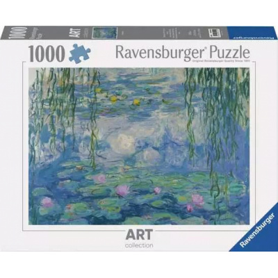  R�flexion Ravensburger - Puzzle 1000 p - Les nymph�as