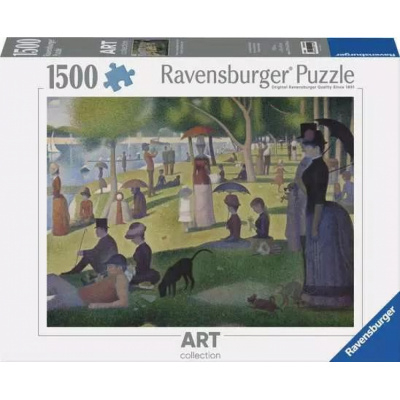  R�flexion Ravensburger - Puzzle 1500 p - Un dimanche apr�s-midi � l'�le de la Grande Jatte