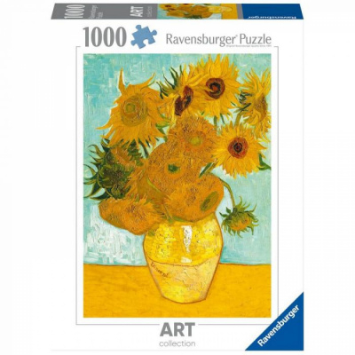  R�flexion Ravensburger - Puzzle 1000 p - Les tournesols