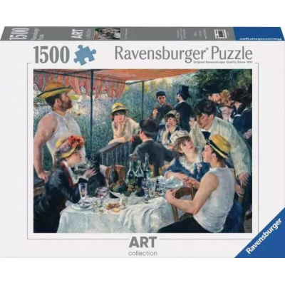  R�flexion Ravensburger - Puzzle 1500 p - Le D�jeuner des Canotiers