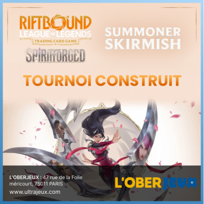 Ev�nements Riftbound Summoner Skirmish - Mercredi 4 Mars 2026 � 19h00 - Oberkampf