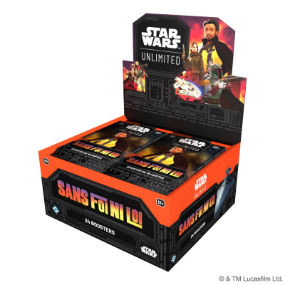 Boite de Boosters Fran�ais Star Wars Unlimited Sans Foi ni Loi - Display de 24 Boosters