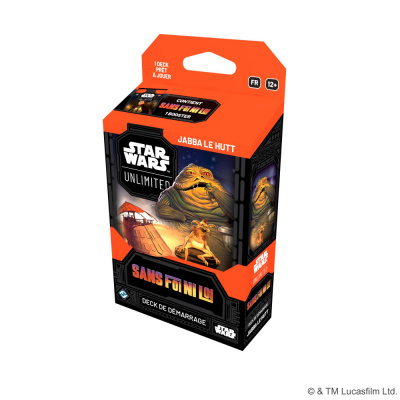 Deck de Demarrage Star Wars Unlimited Sans Foi Ni Loi : Jabba le Hutt
