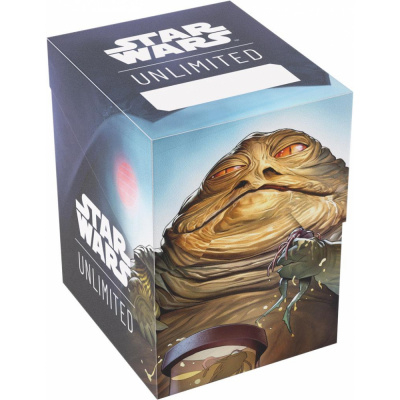 Deck Box et Rangement Star Wars Unlimited Soft Crate - Jabba Le Hutt et Leia Organa