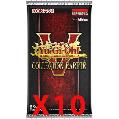 Booster Fran�ais Yu-Gi-Oh! Collection Raret� 5 - Lot de 10