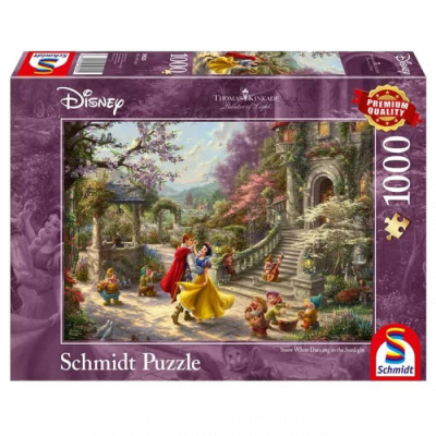  R�flexion Puzzle Disney : Blanche-Neige danse avec le Prince - 1000 pi�ces