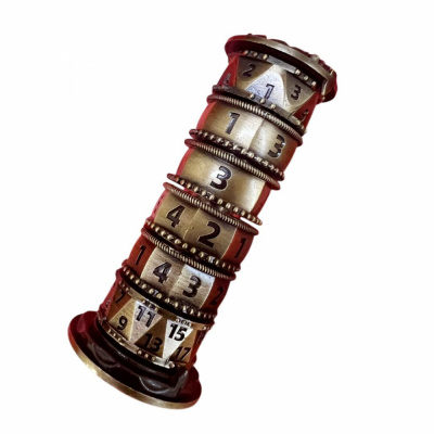 Jeu de R�le Jeu de R�le D�s M�tal Spinner - Tour de d�s en m�tal vieil or