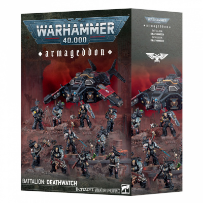 Figurine Warhammer 40.000 Warhammer 40.000 - Armageddon Bataillon : Deathwatch