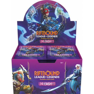 Boite de Boosters Anglais Riftbound Display de 24 Boosters - Unleashed