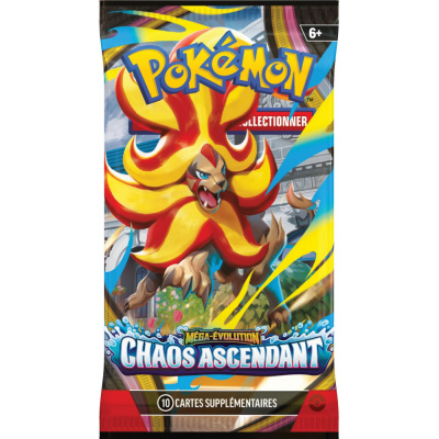 Booster Fran�ais Pok�mon ME04 - M�ga-�volution - Chaos Ascendant