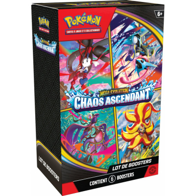 Bundle de 6 Boosters Pok�mon ME04 M�ga-�volution - Chaos Ascendant