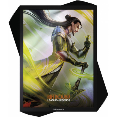 Prot�ges Cartes Standard Riftbound Sleeves Ma�tre Yi - Par 100