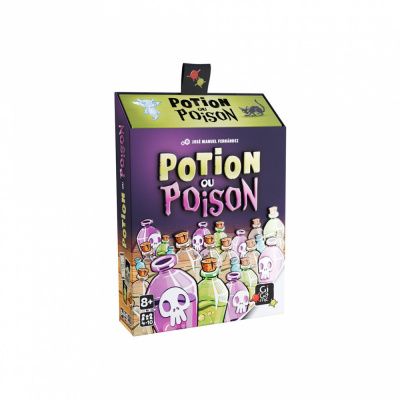 Jeu de Cartes Gigamic bo�te biseau Potion ou Poison (bo�te biseau)