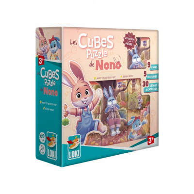 Coop�ratif Enfant Les cubes puzzle de Nono