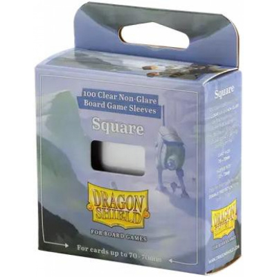 Prot�ges cartes Sp�ciaux  Board Game Sleeves - Square  70x70 - 100 Sleeves