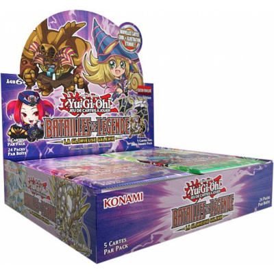 Boite de Boosters Fran�ais Yu-Gi-Oh! Display de 24 boosters - Batailles de L�gende : La Glorieuse Galerie