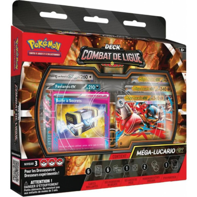 Decks Pr�construits Pok�mon Deck Combat de Ligue : M�ga Lucario EX
